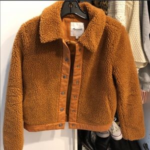 Madewell teddy coat